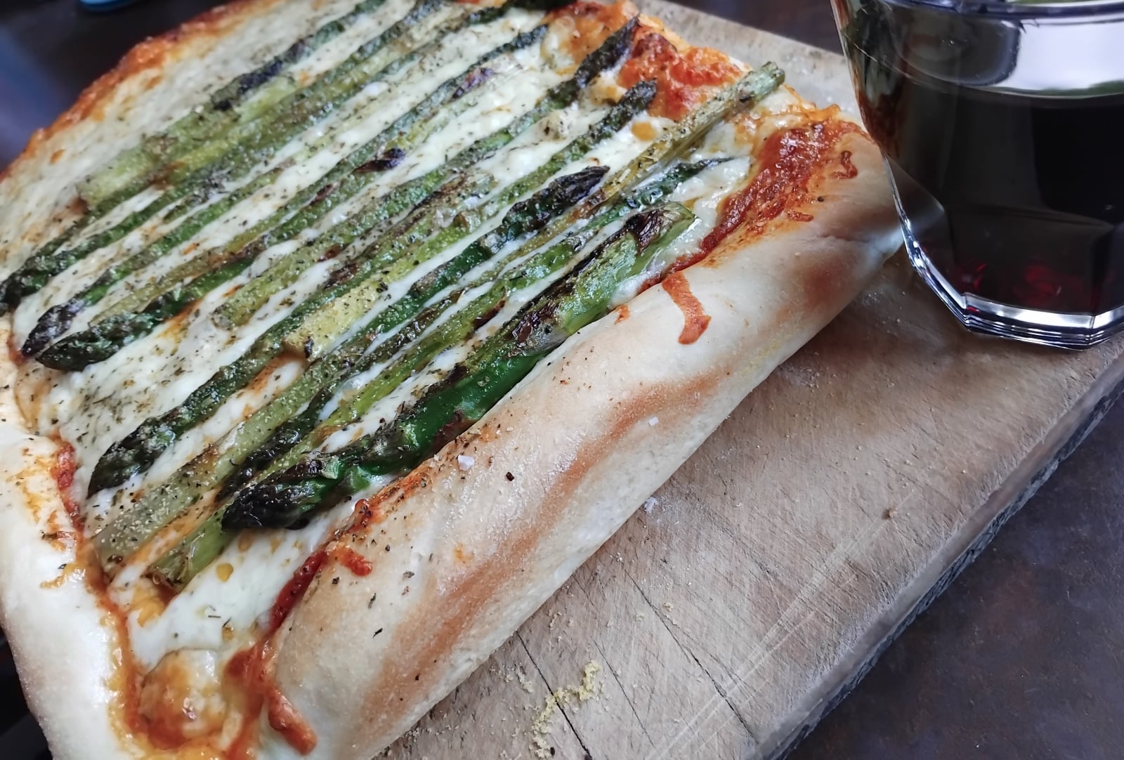 Asparagus Detroit Deep Dish pizza.jpg
