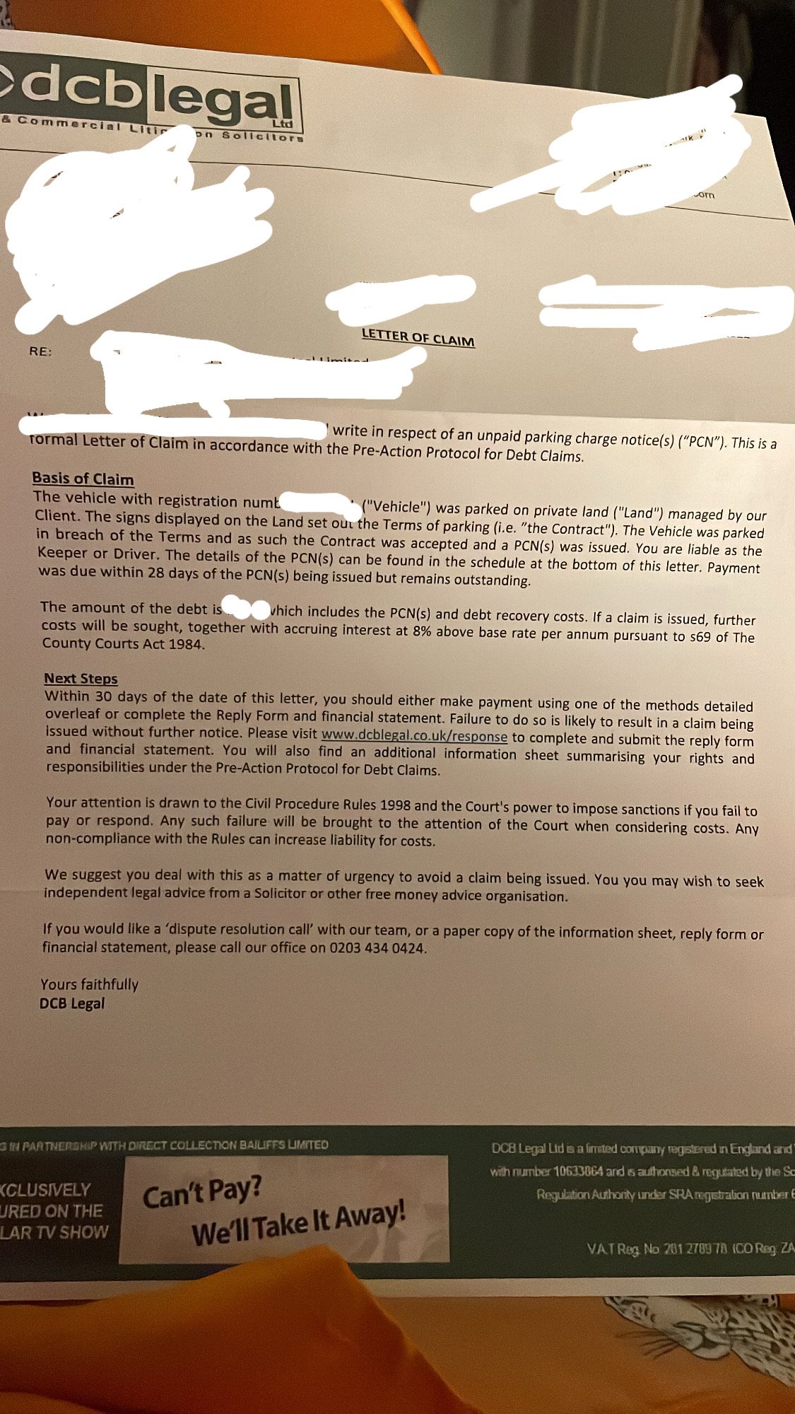 Dcb Legal Letter Of Claim Over Pcn Moneysavingexpert Forum Dcb Legal Letter Of Claim Over Pcn Moneysavingexpert Forum