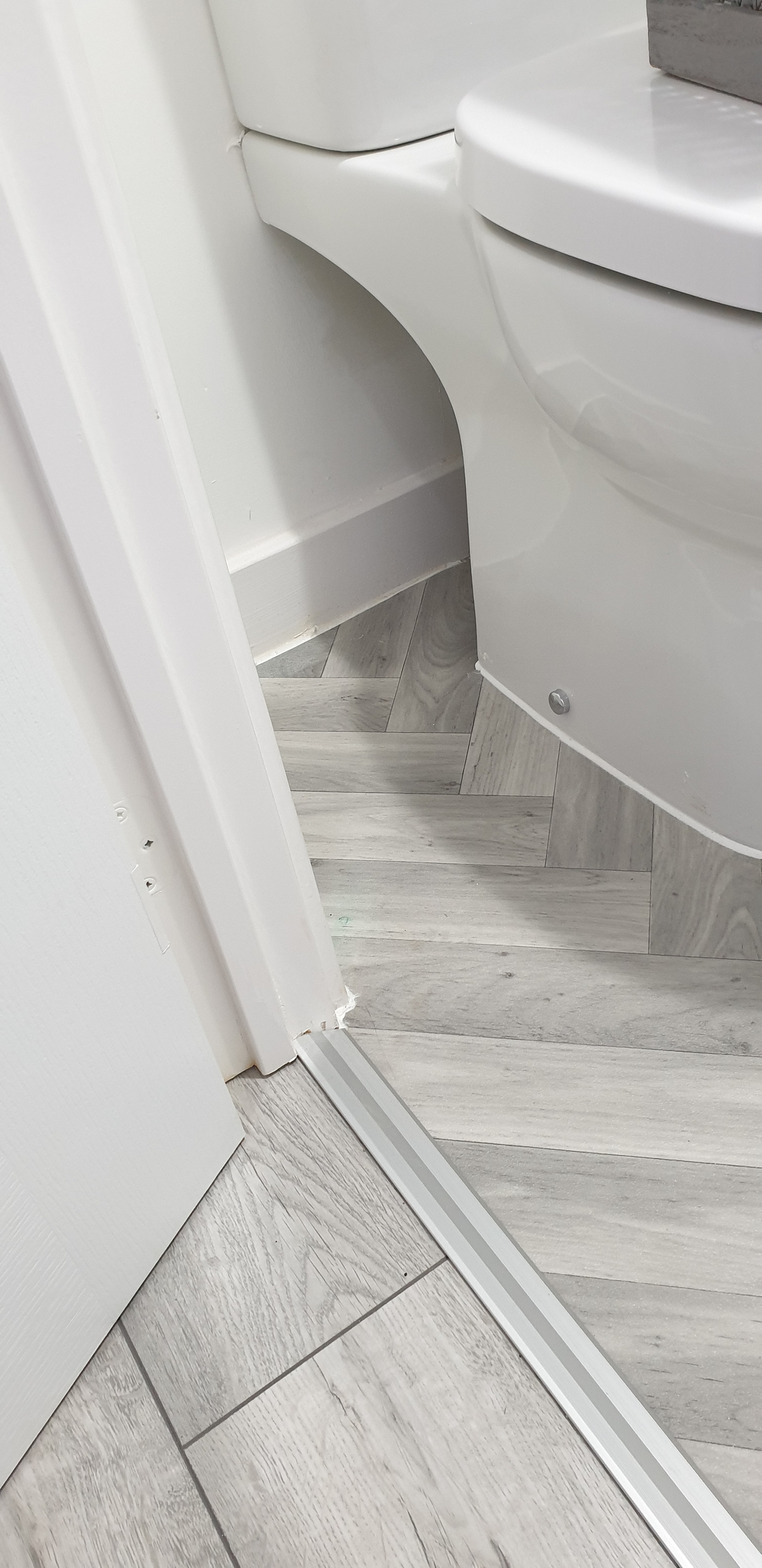 Covering gap behind toilet — MoneySavingExpert Forum