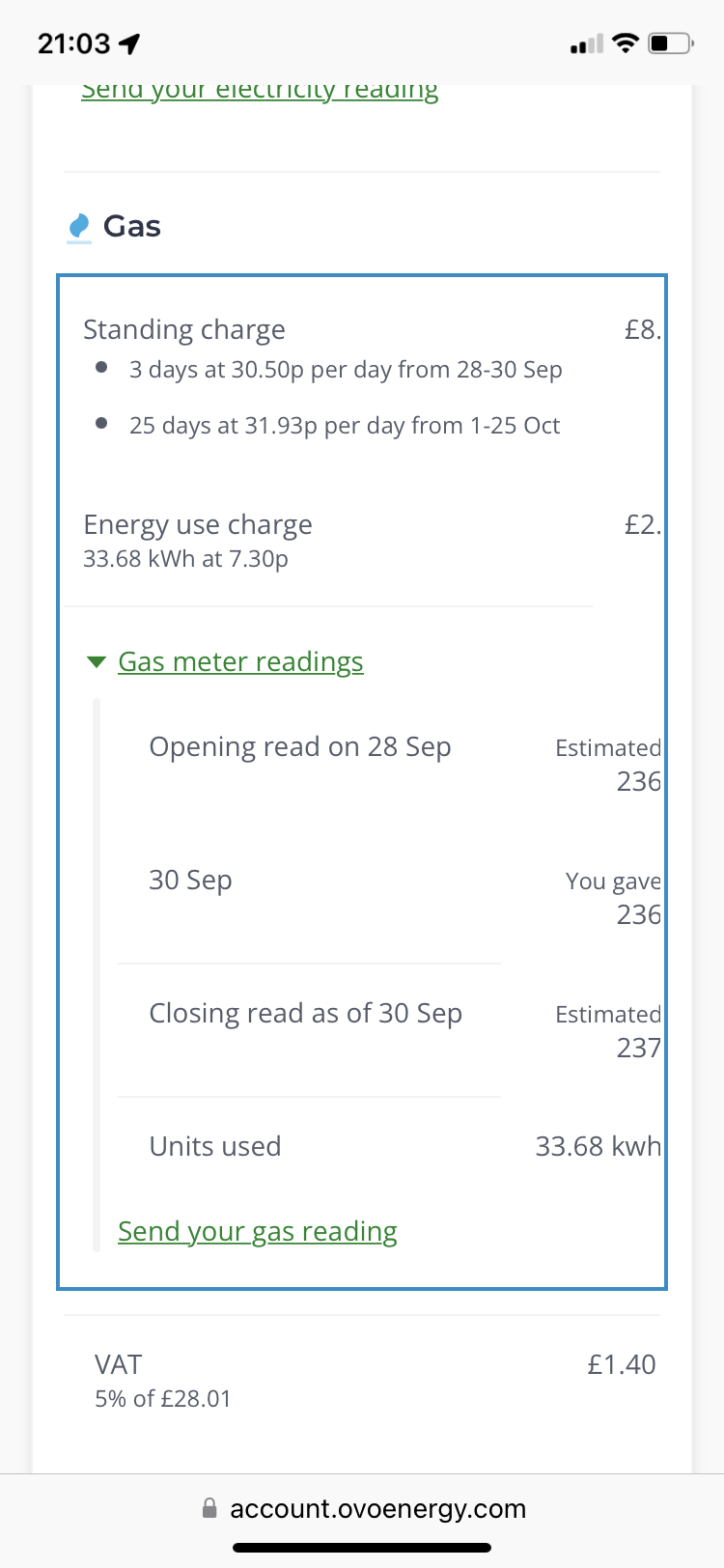 Energy estimated readings — MoneySavingExpert Forum