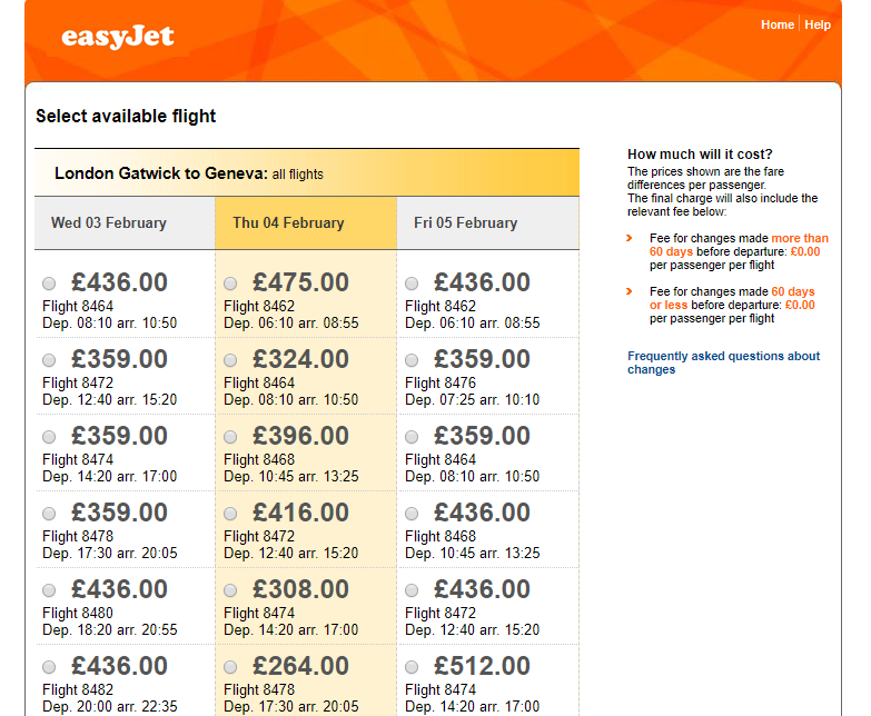Easyjet charging £1419 more to change flights — MoneySavingExpert Forum